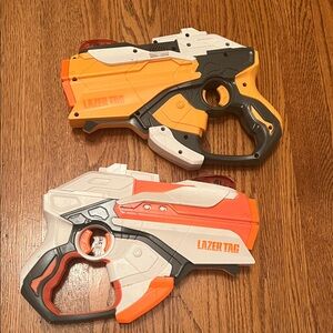 Lazer tag toys Blasters - Orange and White